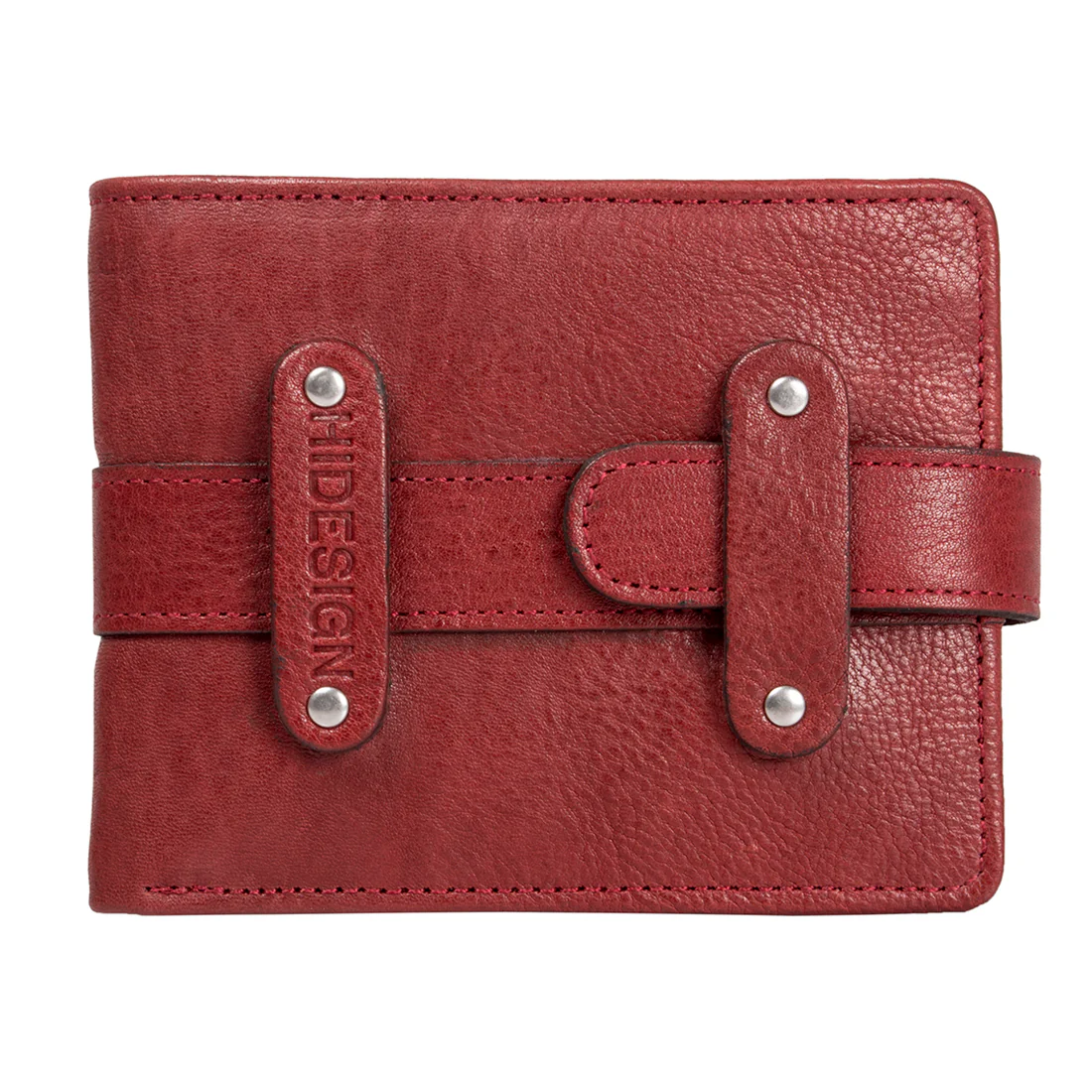 Americano W2 Marsala Leather Bi-Fold Wallet