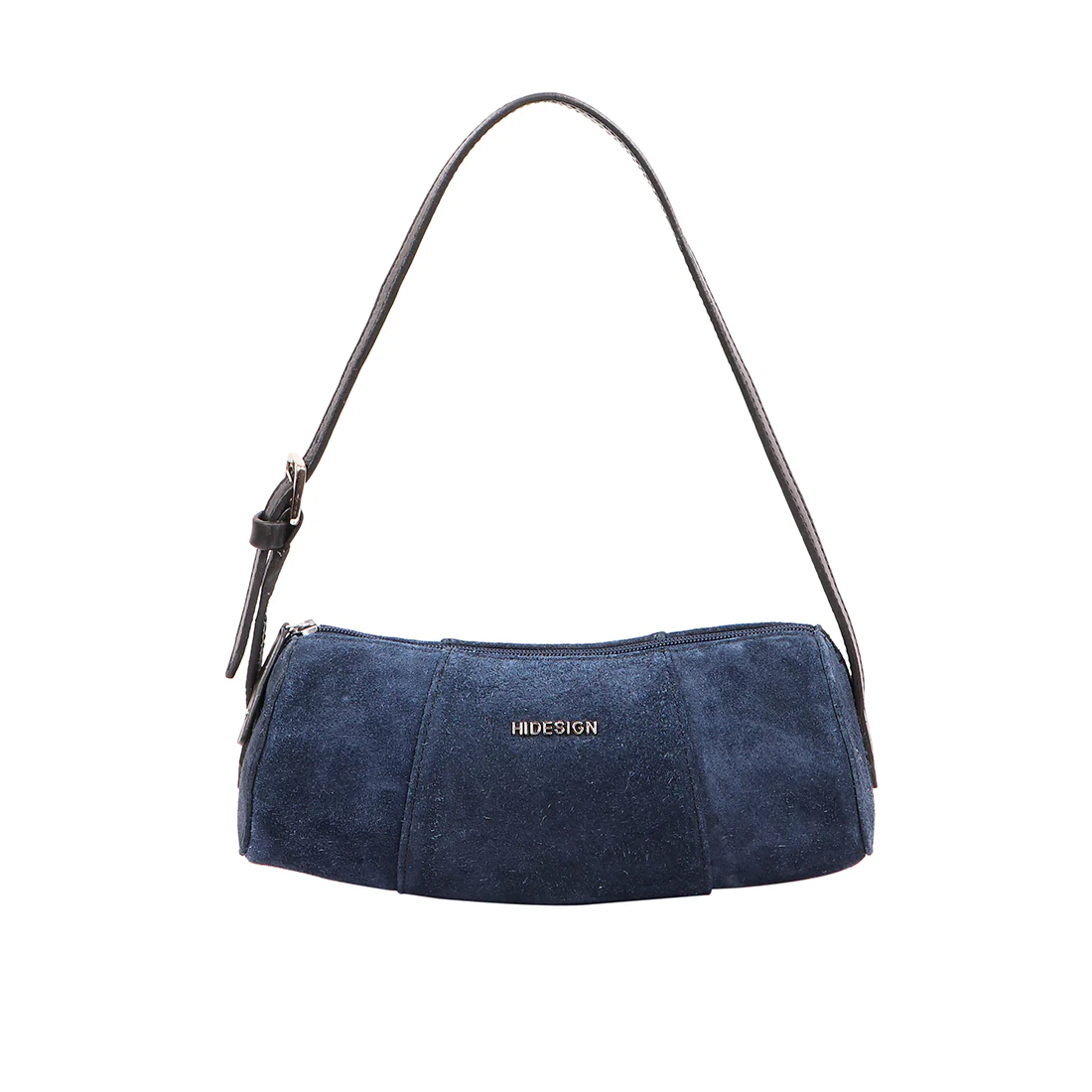 Amy 01 Blue Leather Shoulder Bag - Image 2