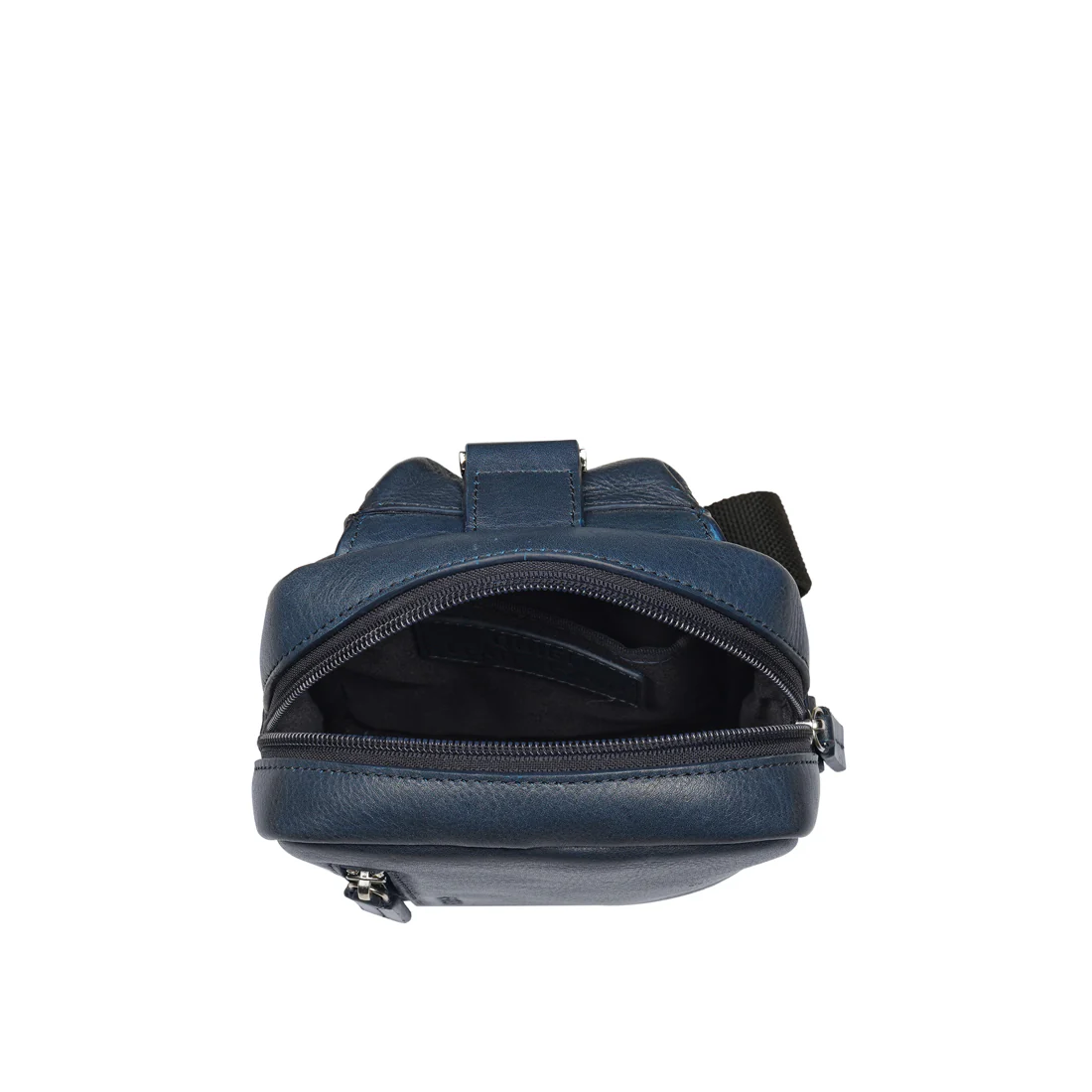 Andover 01 Blue Leather Crossbody - Image 6