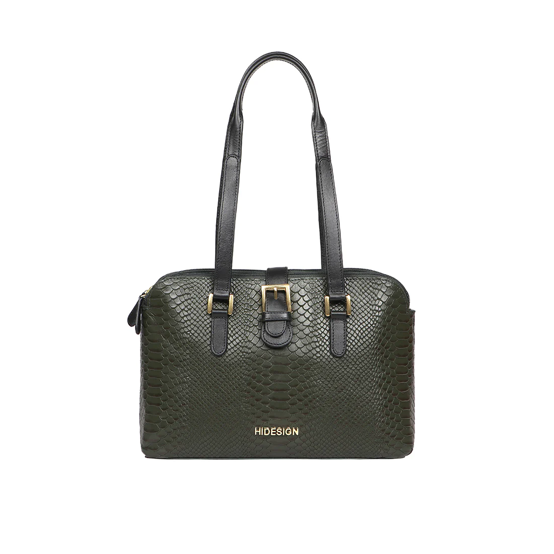 Angelina Sb 01 Green Leather Tote Bag