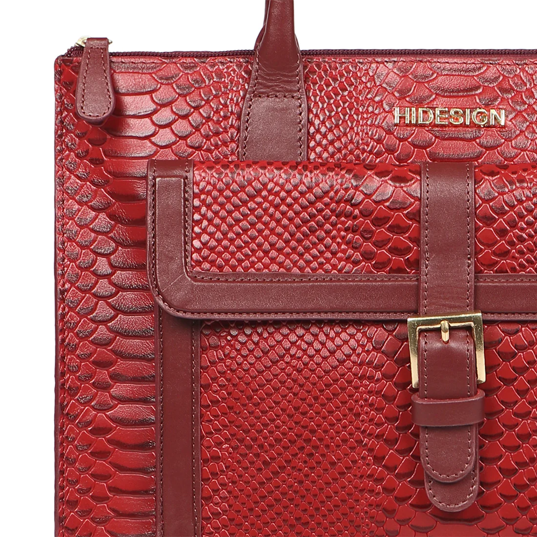 Angelina Sb 02 L Leather Laptop Bag - Image 5