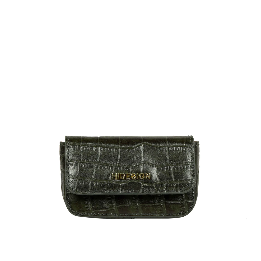 Aria Green Leather Crossbody - Image 4