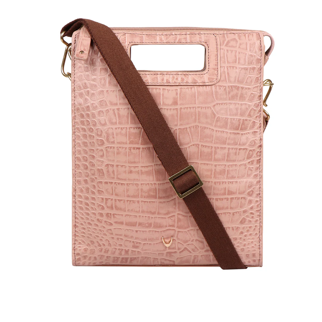 Arica 01 Pink Leather Crossbody - Image 8
