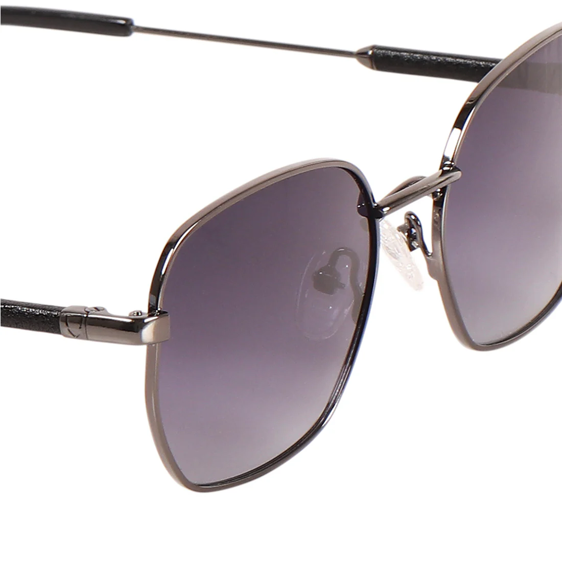 Aruba Unisex Black Round Sunglasses - Image 7