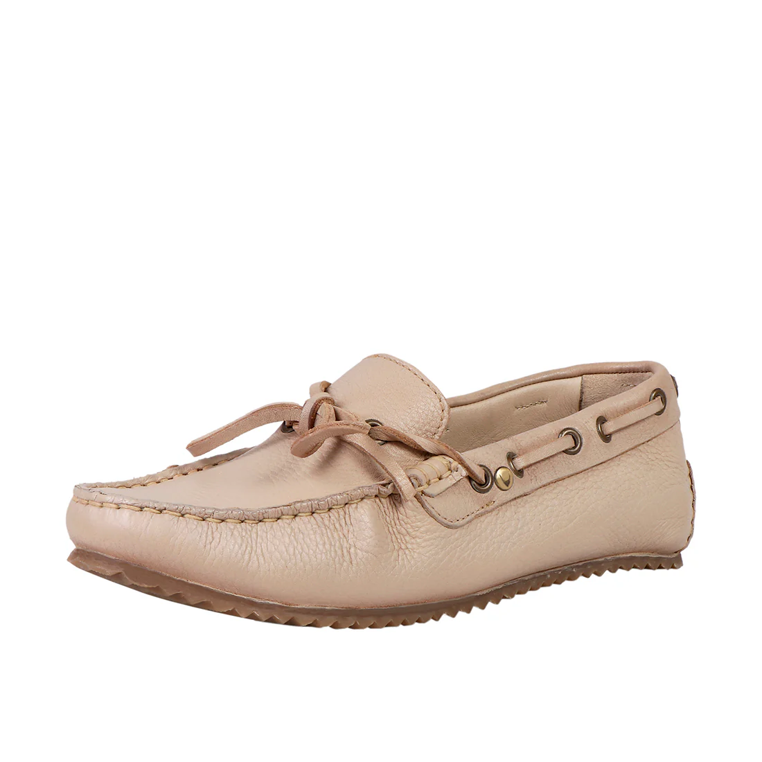 Arya Women's Off-White Leather Slip On
