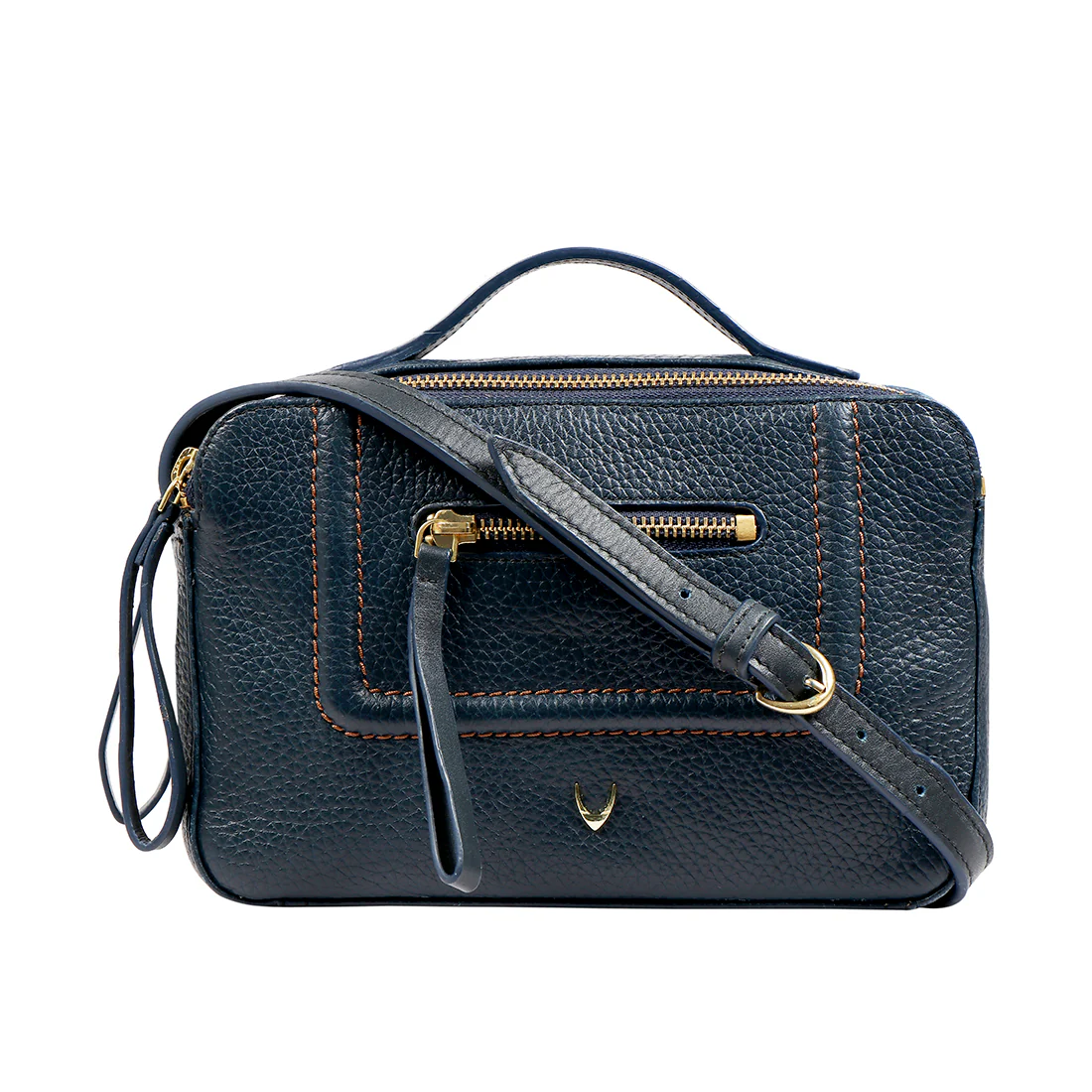Aspen 01 Sb Blue Leather Satchel - Image 2