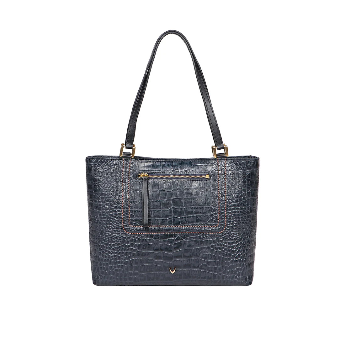Aspen 03 Sb Blue Leather Tote Bag - Image 2