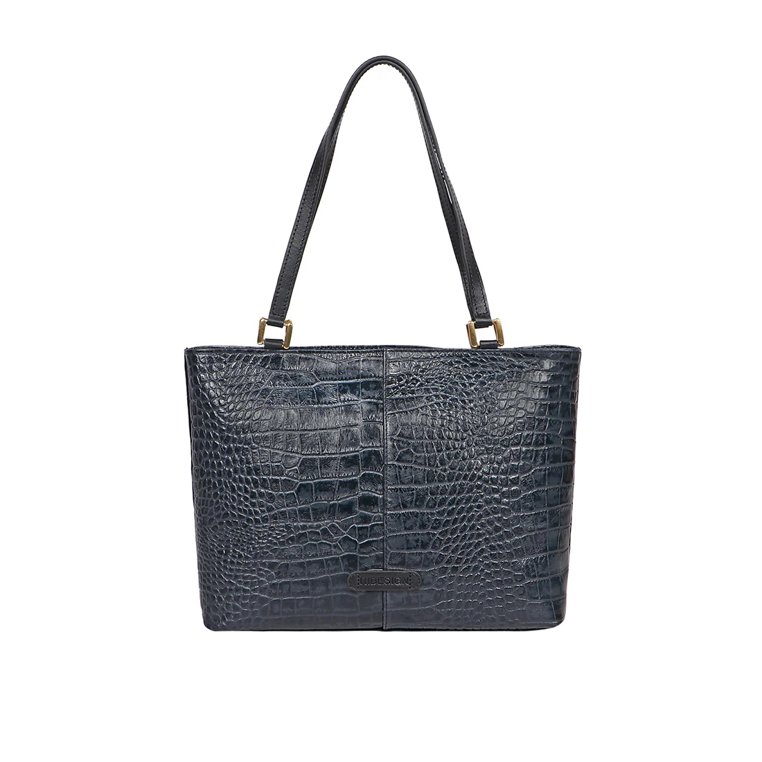 Aspen 03 Sb Blue Leather Tote Bag - Image 4