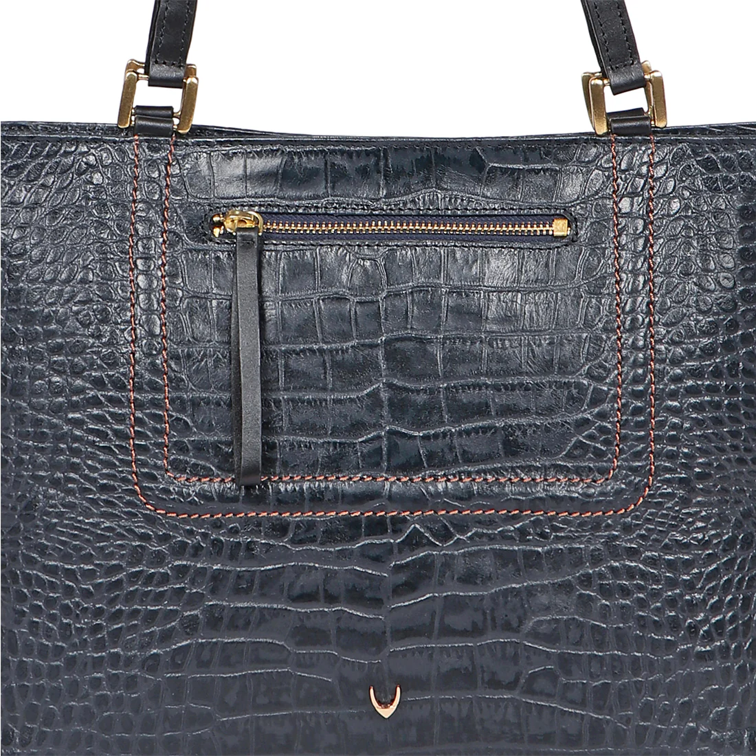 Aspen 03 Sb Blue Leather Tote Bag - Image 5