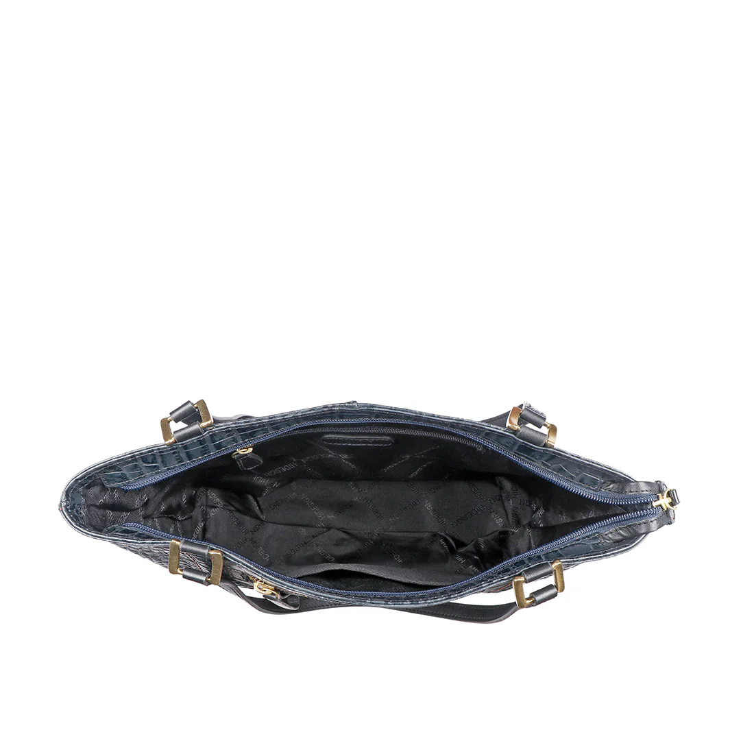 Aspen 03 Sb Blue Leather Tote Bag - Image 6