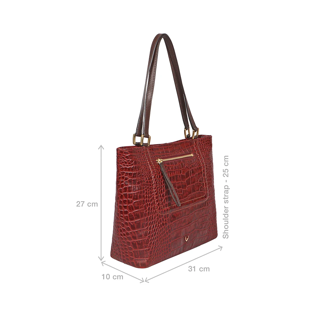 Aspen 03 Sb Red Leather Tote Bag - Image 3