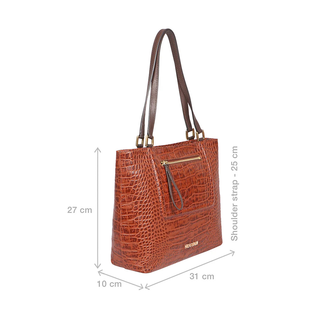 Aspen 03 Sb Tan Leather Tote Bag - Image 2