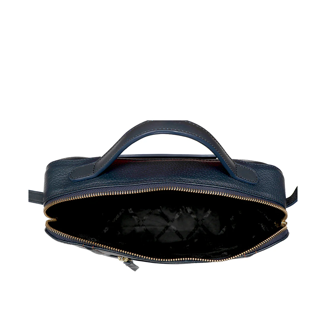 Aspen 04 Sb Blue Leather Satchel - Image 4