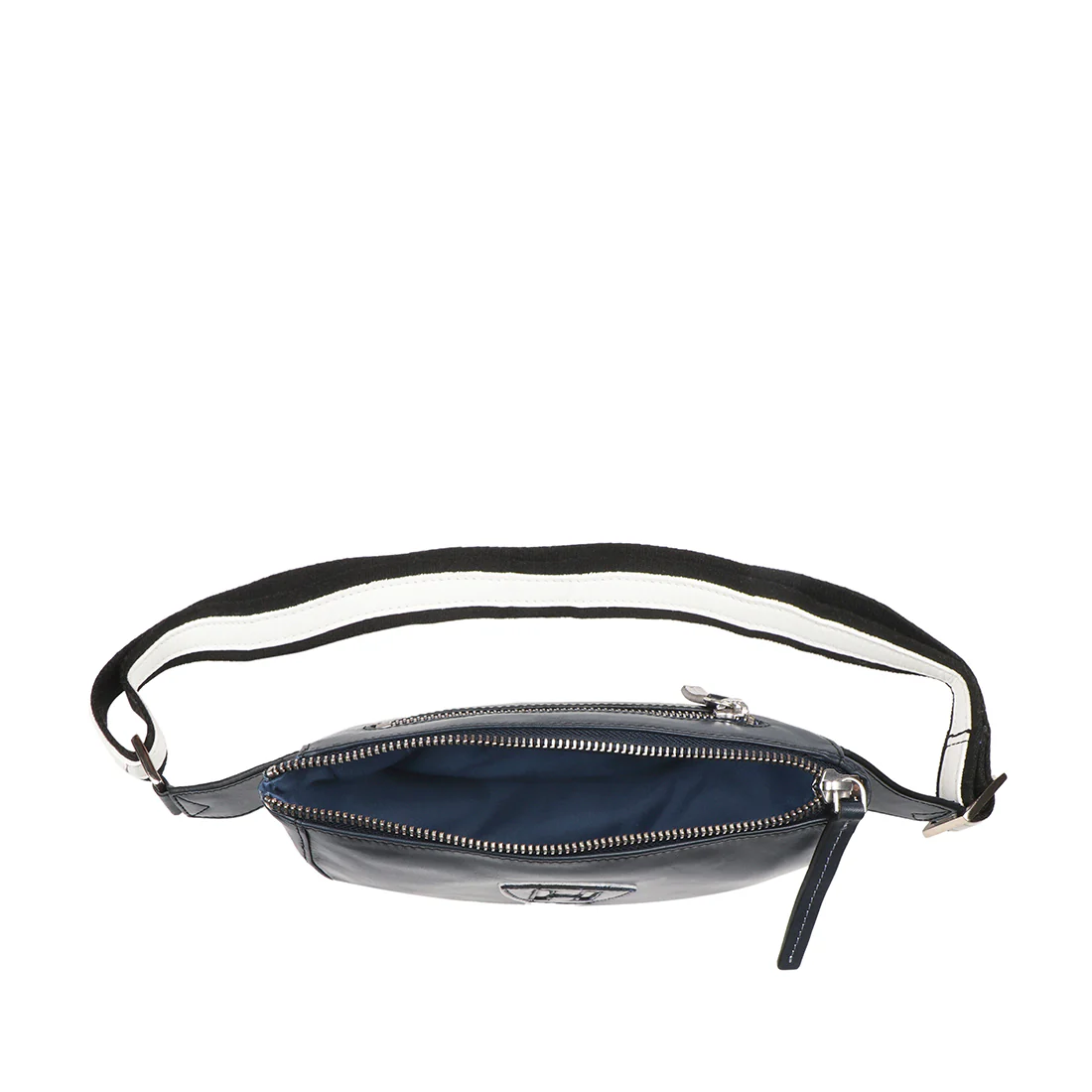 Auckland 04 Blue Leather Belt Bag - Image 3