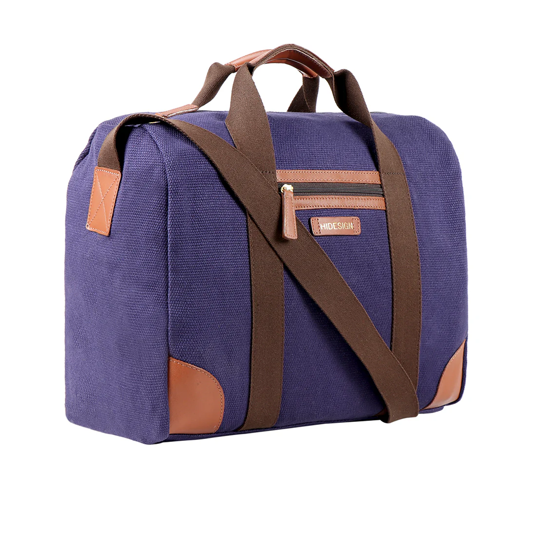 Fb Aventura 01 Purple Leather Duffle Bag - Image 2