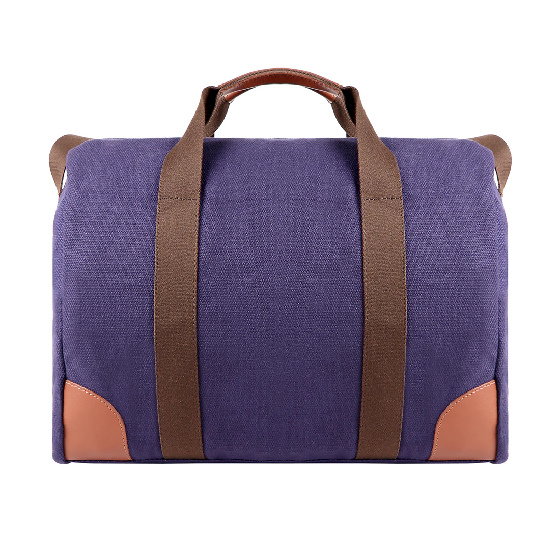 Fb Aventura 01 Purple Leather Duffle Bag - Image 3
