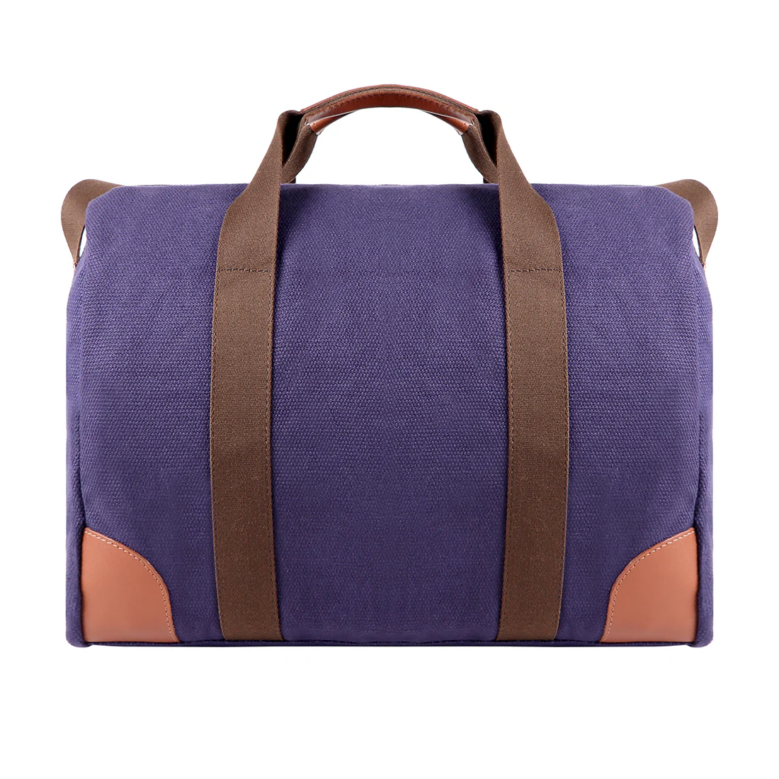 Fb Aventura 01 Purple Leather Duffle Bag - Image 3