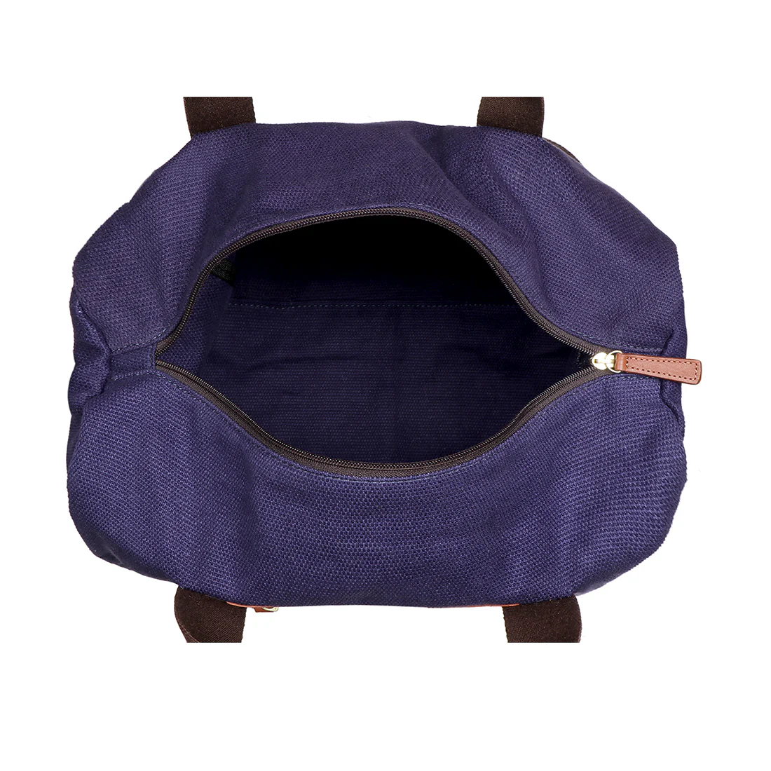Fb Aventura 01 Purple Leather Duffle Bag - Image 4