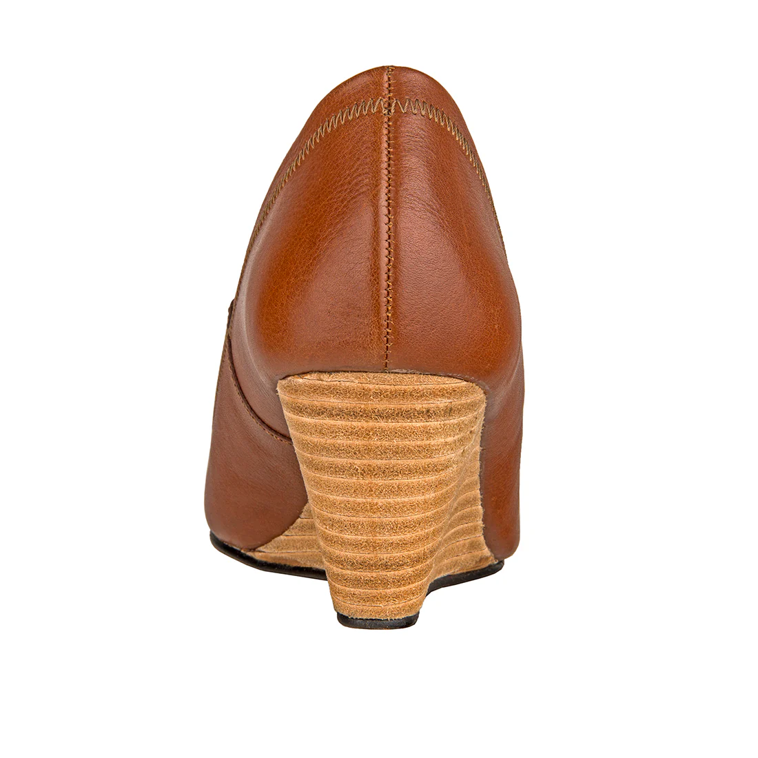 Bardot Women's Tan Leather Wedges - Image 4