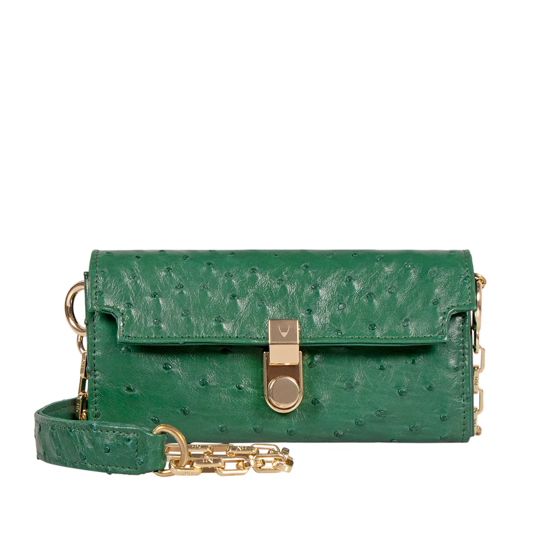 Bartoli W4 Green Leather Sling Wallet - Image 2