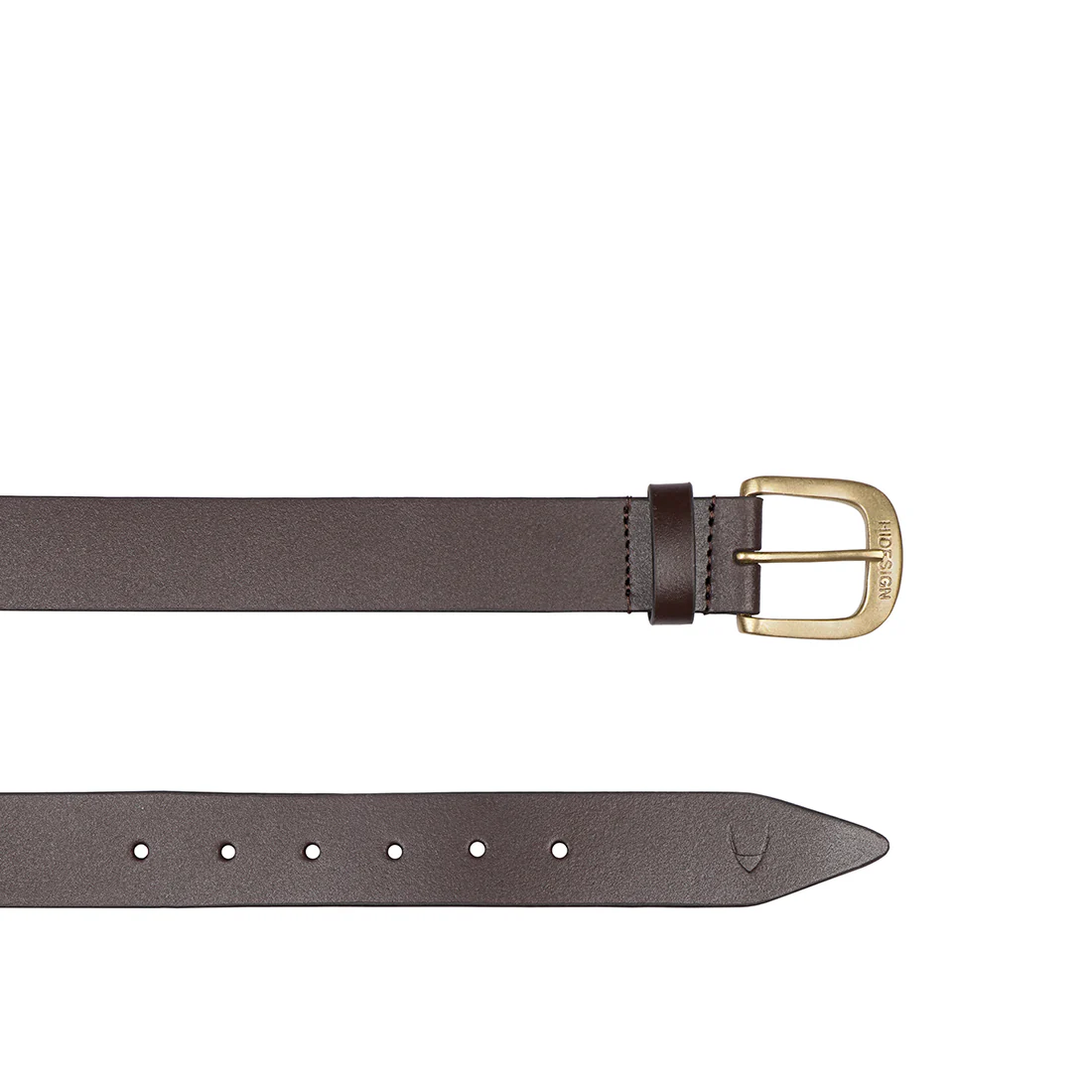 Be2205 Men's Brown Non Reversible Leather Belt - Image 3