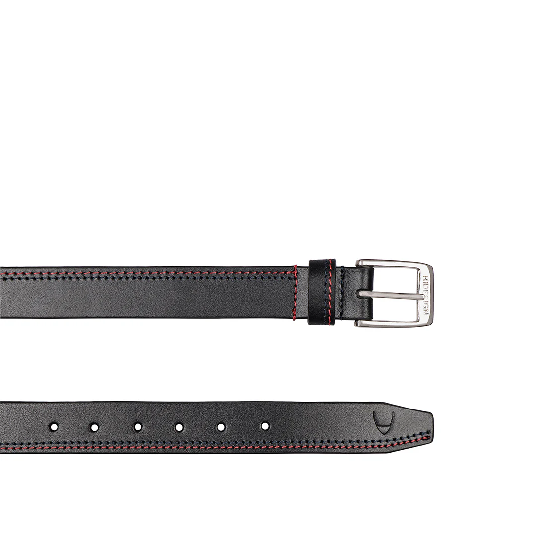 Be2221 Men's Black Non Reversible Leather Belt - Image 2