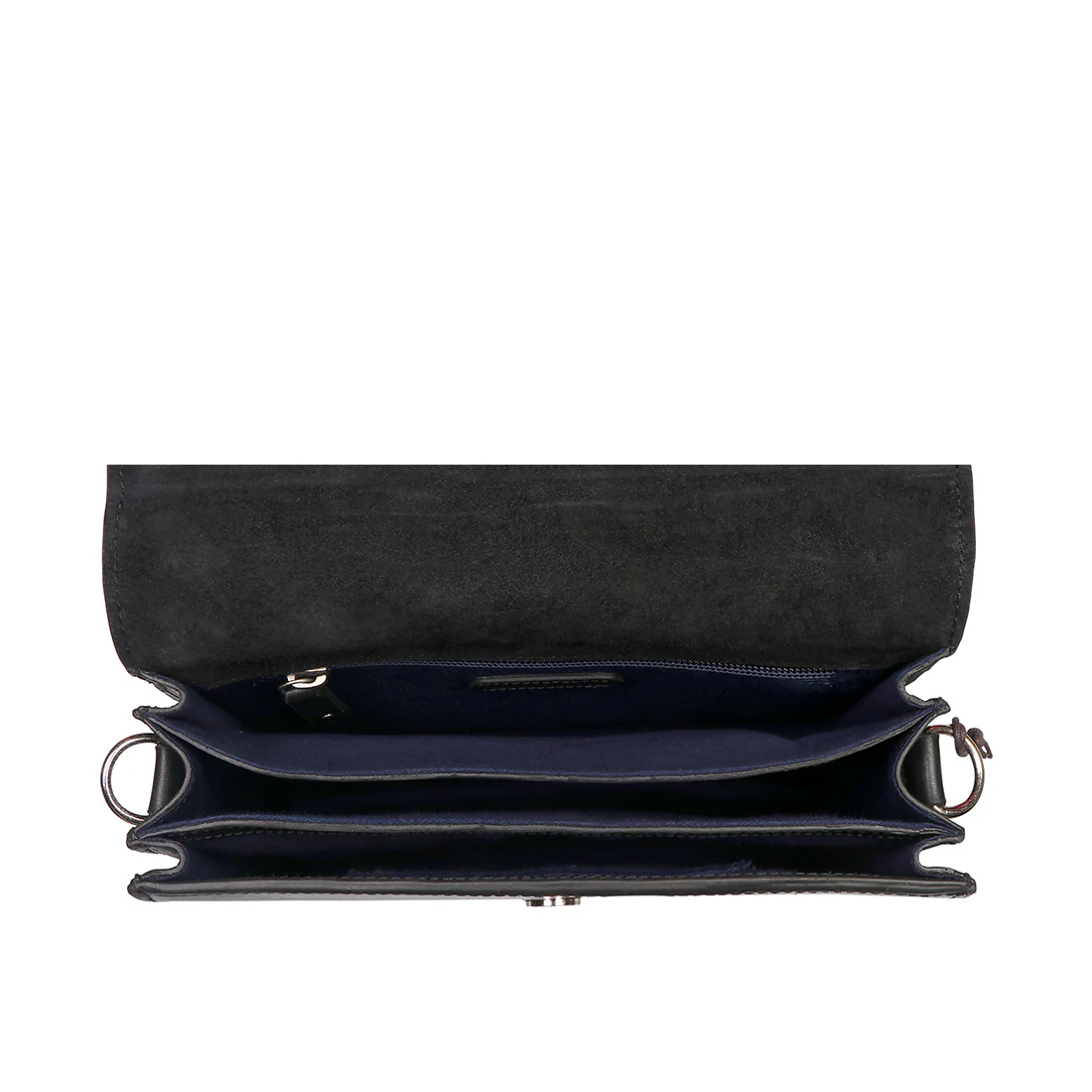 Beatrix 03 Black Leather Shoulder Bag - Image 8