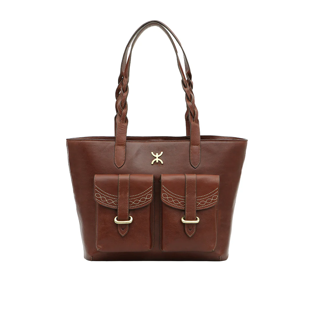 Bedouin - 04 Tan Leather Tote Bag - Image 2