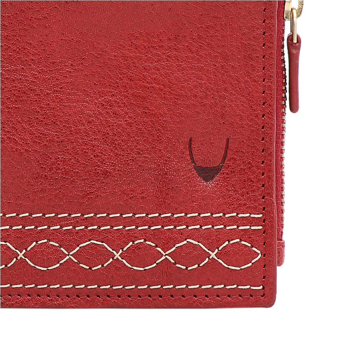 Bedouin W2 Red Leather Bi-Fold Wallet - Image 6