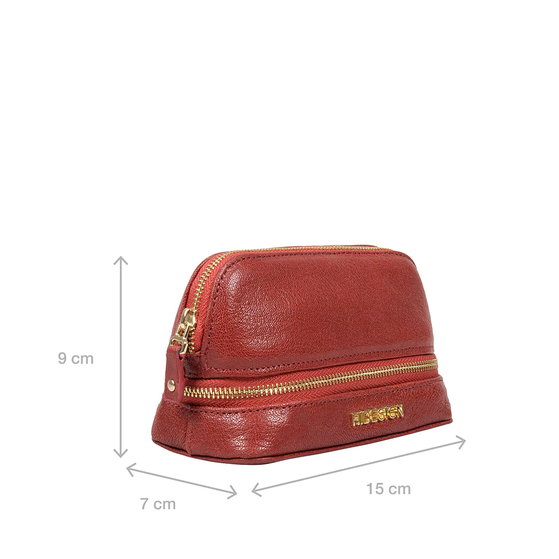 Bella Red Leather Jewellery Organiser - Image 3