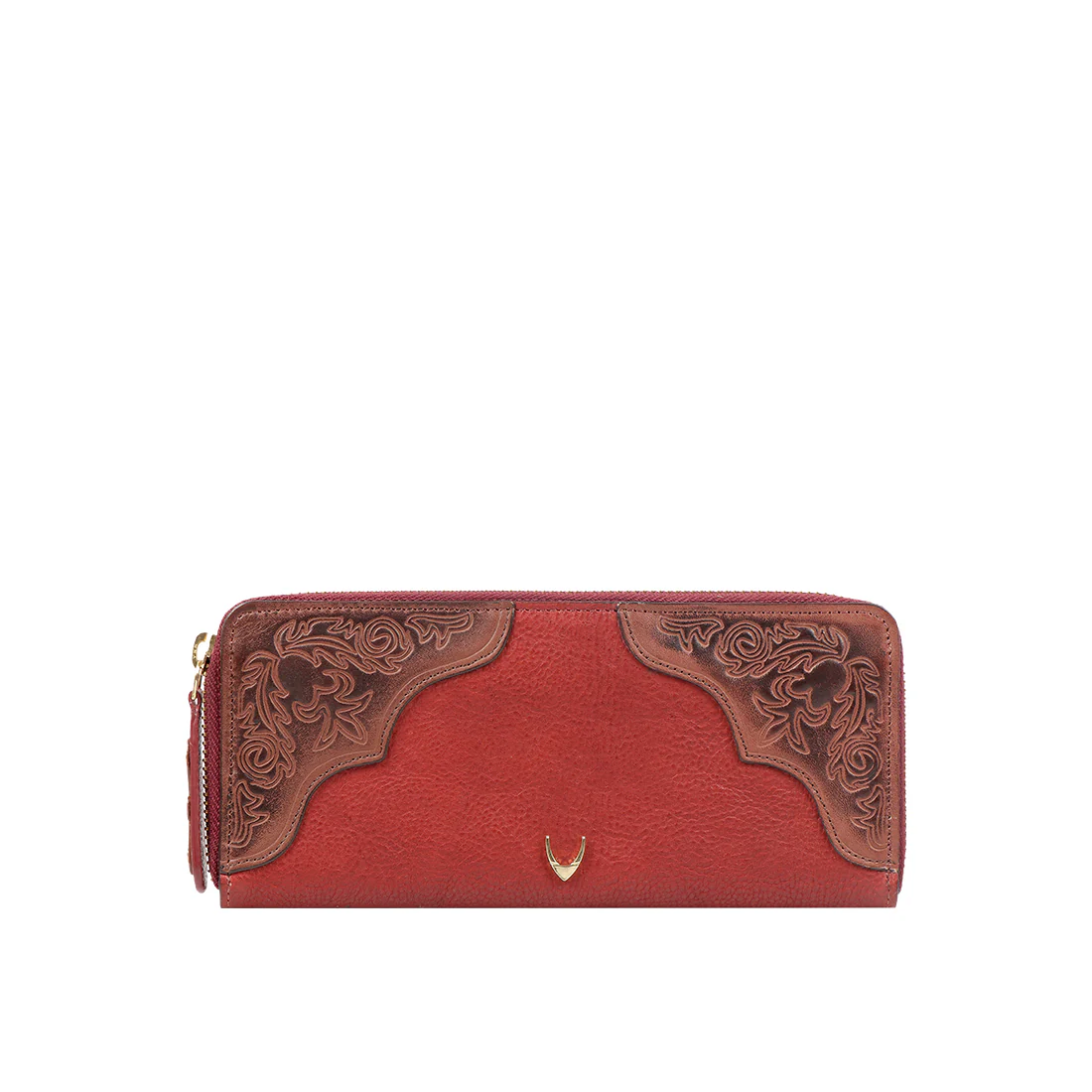 Belle Star W1 Marsala Leather Zip Around Wallet - Image 2