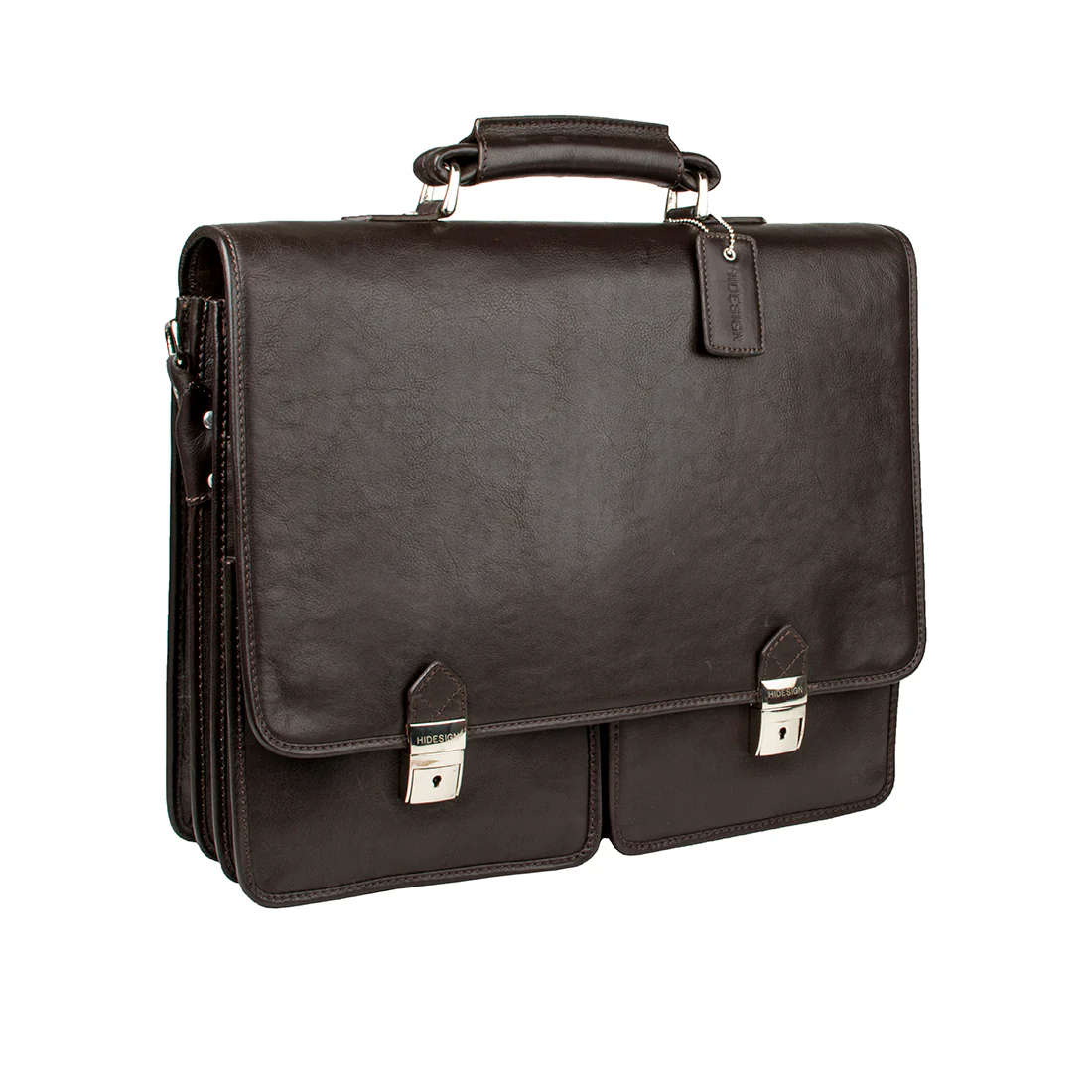 Bentley Parma Brown Leather  Briefcase - Image 2