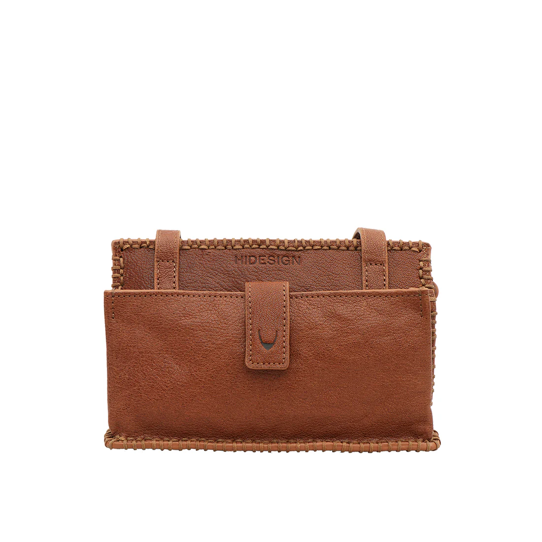 Berber W1 Tan Leather Sling Wallet - Image 4