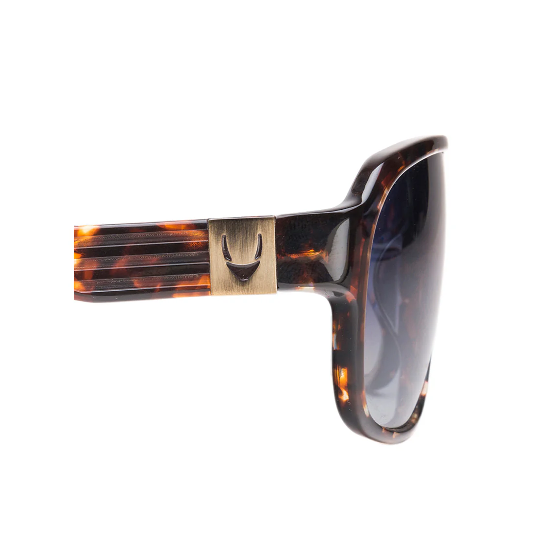 Bermuda Men's Brown Wayfarer Sunglasses - Image 5