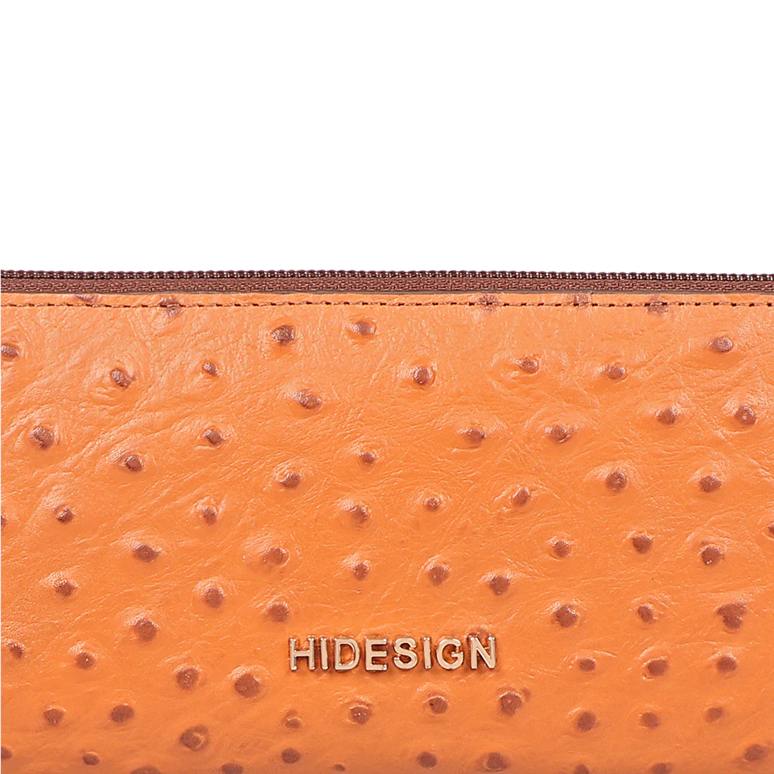Beth W1 Tan Leather Zip Around Wallet - Image 5
