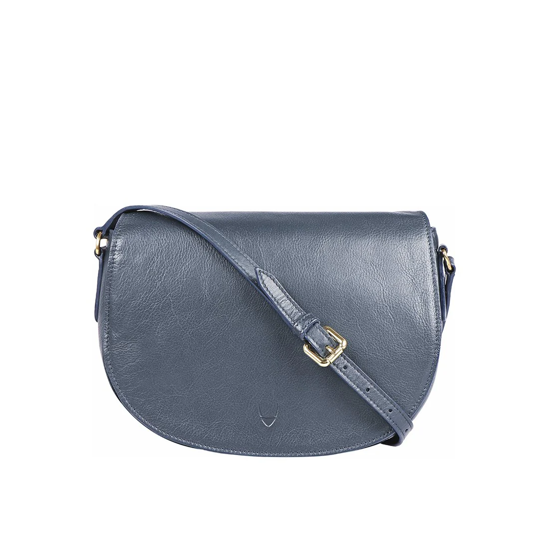 Big Nelly Blue Leather Crossbody - Image 2