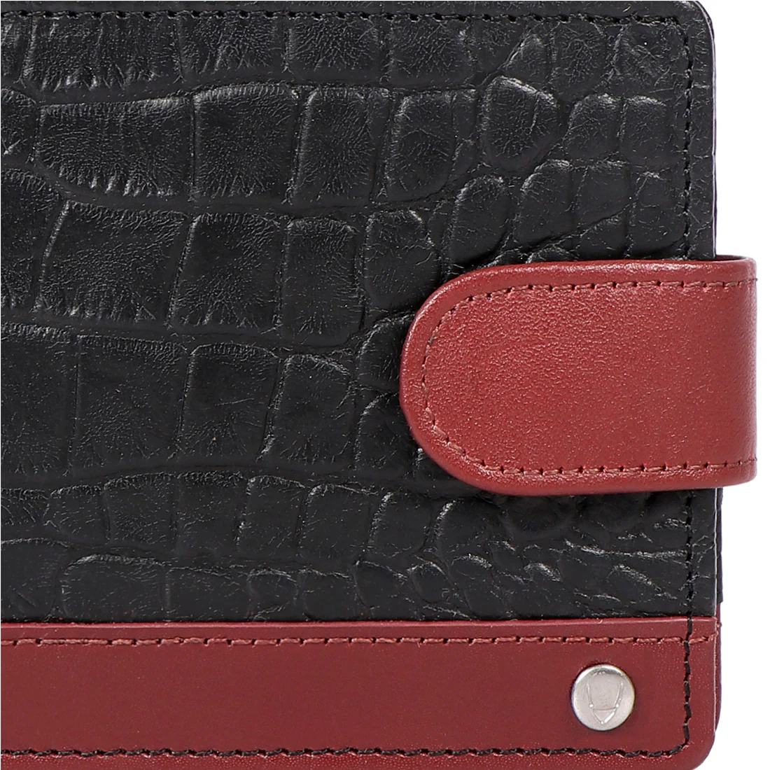 Bobby W1 Black Leather Bi-Fold Wallet - Image 7