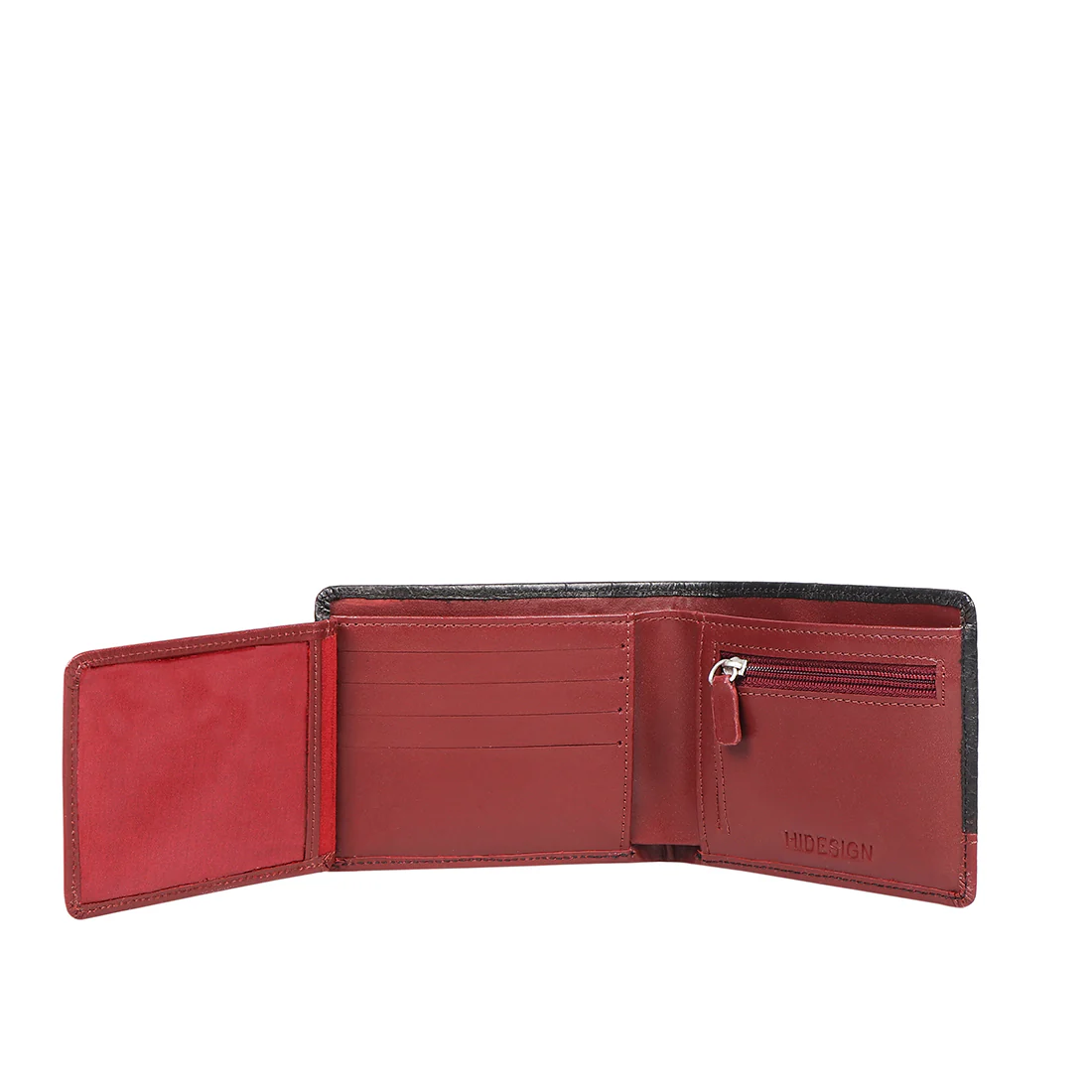 Bobby W4 Black Leather Bi-Fold Wallet - Image 3