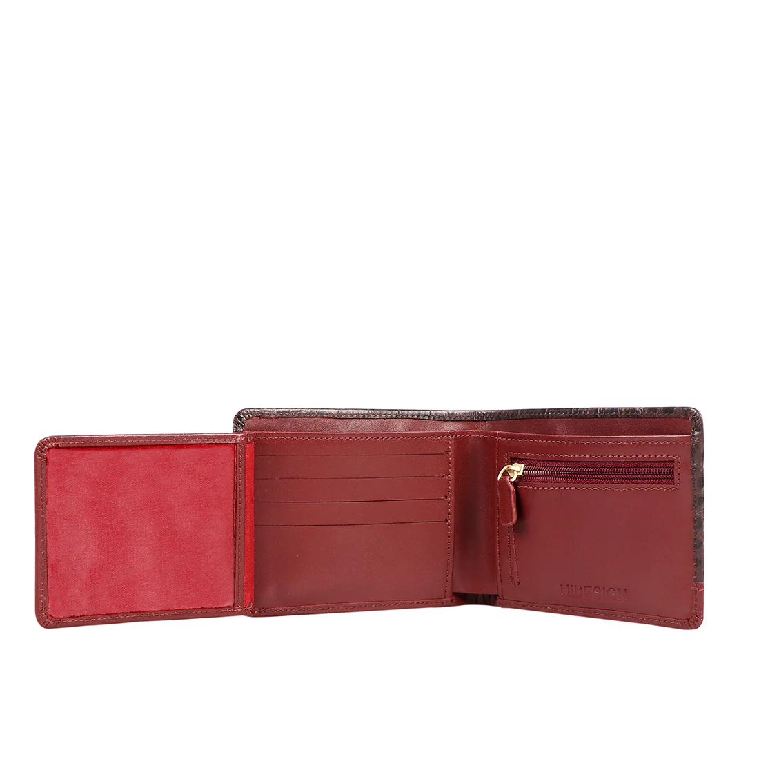 Bobby W4 Brown Leather Bi-Fold Wallet - Image 3