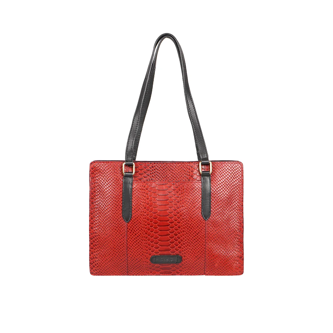 Bogota 02 Red Leather Shoulder Bag - Image 4