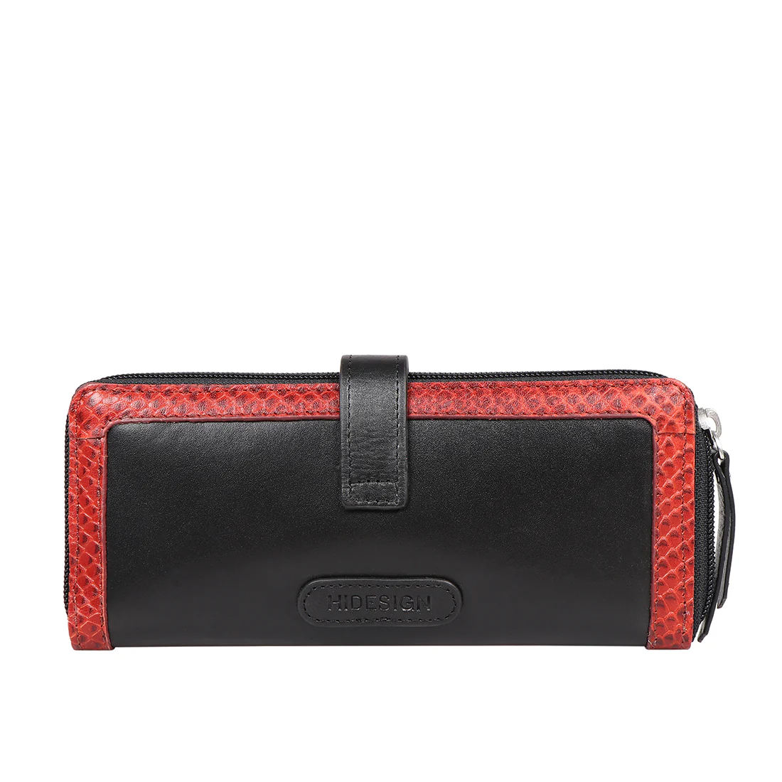 Bogota W1 A Black Leather Zip Around Wallet - Image 4