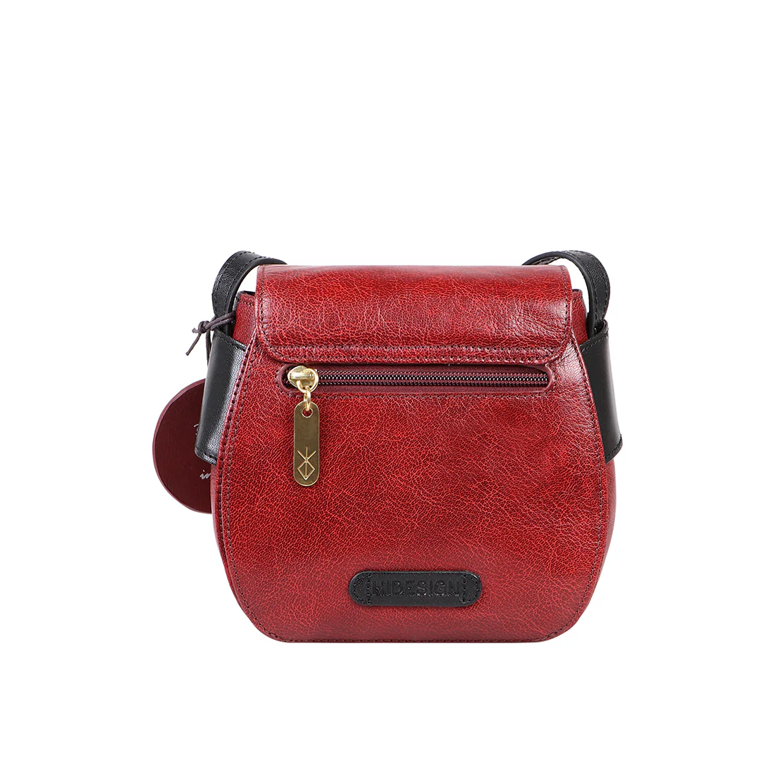 Boleyn 01 Red Leather Sling Bag - Image 4