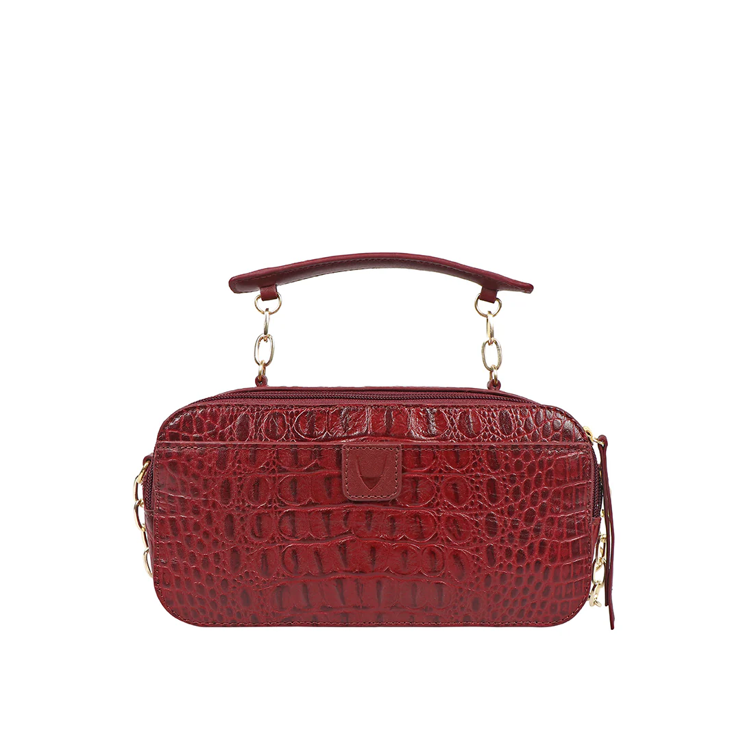 Bolivar 01 Marsala Leather Sling Bag - Image 4