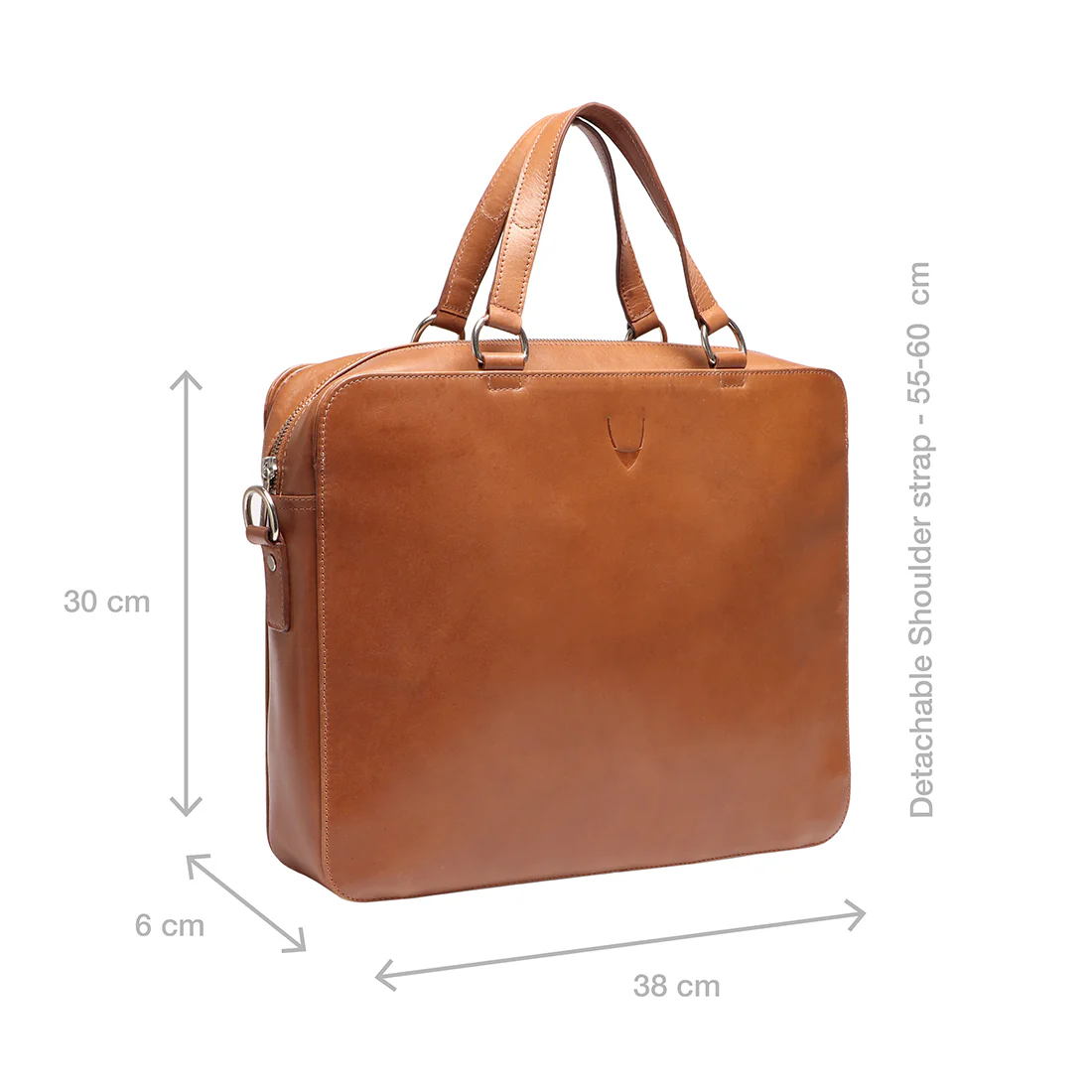 Bond 01 Tan Leather Briefcase - Image 3