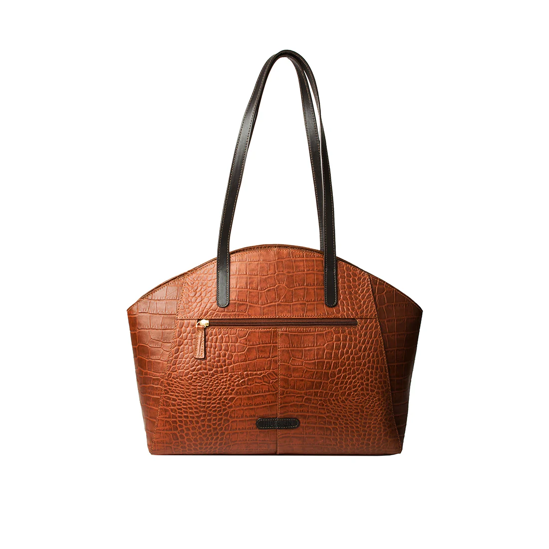 Bonnie 01 Tan Leather Tote Bag - Image 2