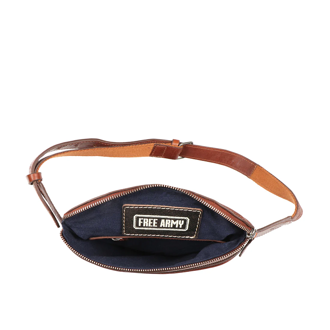 Bose 01 Tan Leather  Belt Bag - Image 6