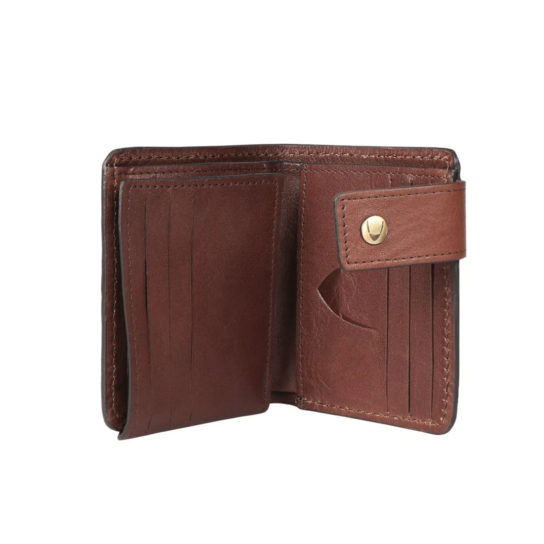Bose W2 Tan Leather Trifold Wallet - Image 3