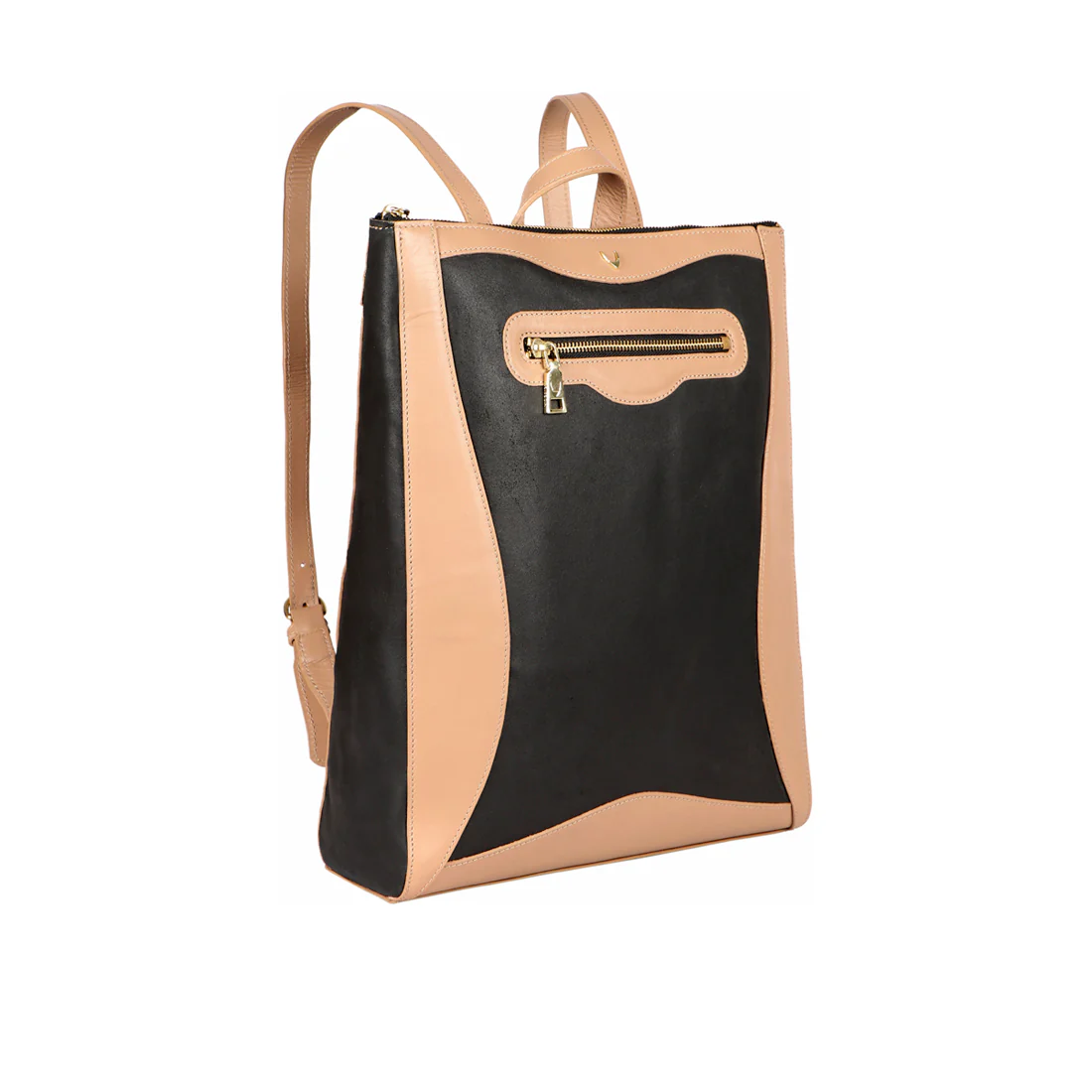 Boss 02 Black Leather Backpack - Image 2