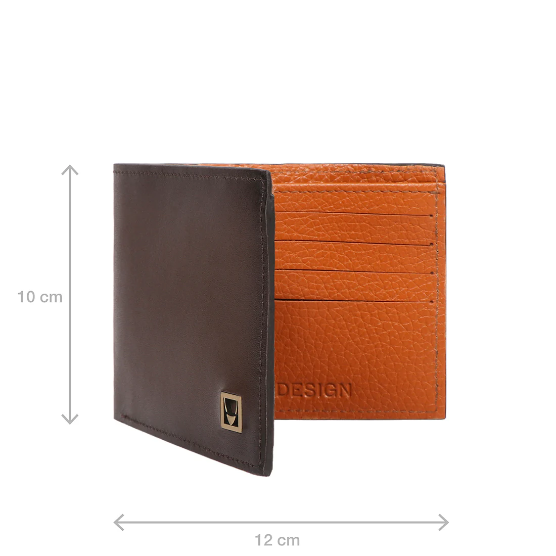 Burbank W1 Brown Leather Bi-Fold Wallet - Image 7