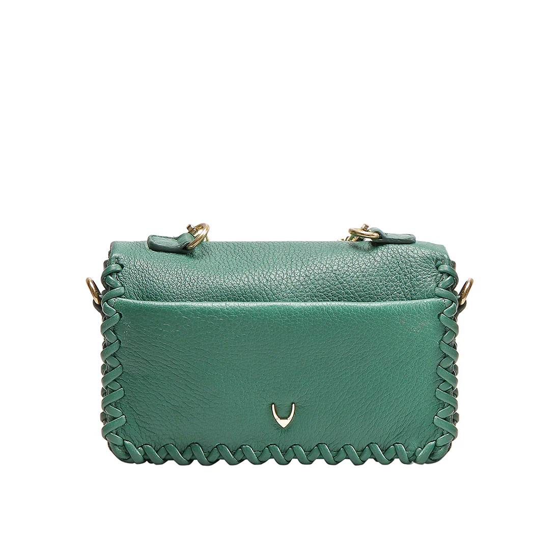 Callas 02 Green Leather Sling Bag - Image 4